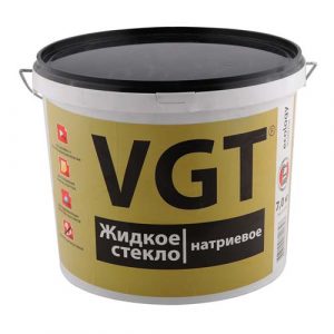 Жидкое стекло VGT, 3 кг