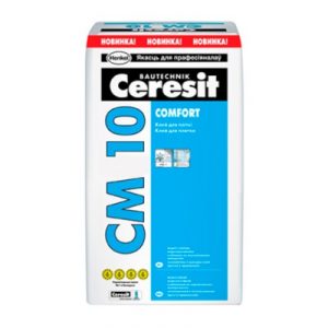 Клей для плитки Ceresit CM 10, 25 кг