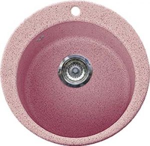 Мойка кухонная гранитная GS-05, Gran-Stone, Розовый