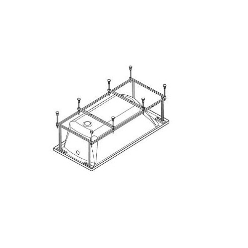 Каркас Santek Ибица 160x100 см., универсальный