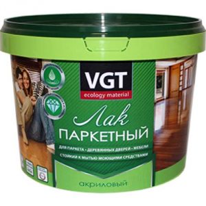 Лак VGT паркетный, глянцевый, 9,0 кг