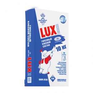 Гипсовый клеевой состав LUX, 10кг