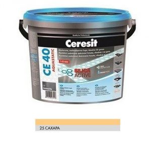 Фуга эластичная Ceresit СЕ 40 Silica Active, 2 кг, Сахара