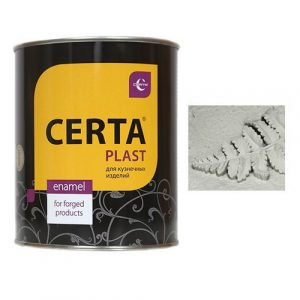 Грунт-эмаль CERTA-PLAST "3 в 1" по ржавчине, 0,8 кг, белый