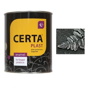 Грунт-эмаль CERTA-PLAST "3 в 1" по ржавчине, 0,8 кг, черный