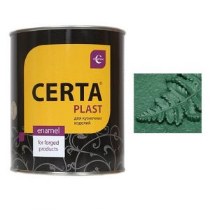 Грунт-эмаль CERTA-PLAST "3 в 1" по ржавчине, 0,8 кг, зеленый мох