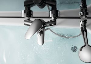 Смеситель для ванны с душевым гарнитуром Clever Bahama xtreme