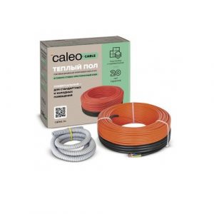 Комплект теплого пола CALEO CABLE 18W-20, 2,8 м2