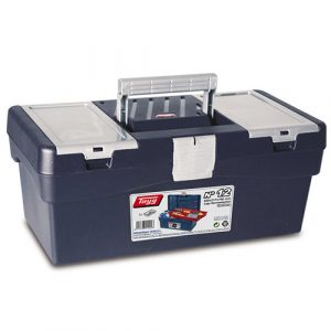 Ящик для инструмента TAYG, 40x21,7x16,6см, с лотком, пластмассовый