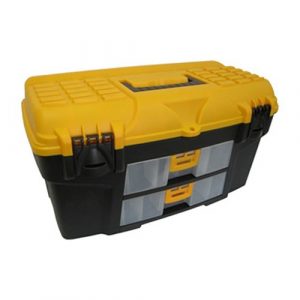 Ящик для инструмента УРАН, пластмассовый, 53х27,5х29см (21"), с 2-мя консолями