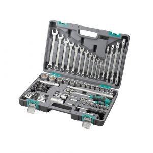 Набор инструментов, 1/2", 1/4", CrV, пластиковый кейс 88 предм. Stels