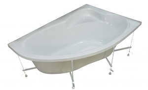 Акриловая ванна VentoSpa Italy Nika 160x105 см R