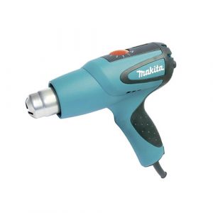 Термовоздуходувка MAKITA HG 551 VK в чем. + набор сопл (1800 Вт, 10 скор., 100-550 °С, плавн. рег.)