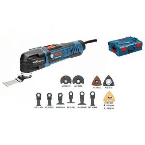 Многофункциональный инструмент (реноватор) BOSCH GOP 30-28 в чемодане + аксессуары